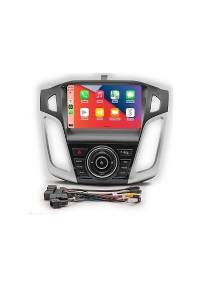 Ford Focus 3-4 Gri 2012-2018 6gb Ram 128gb Hafıza 8 Çekirdek Carplay Kamera Android Multimedya 9"