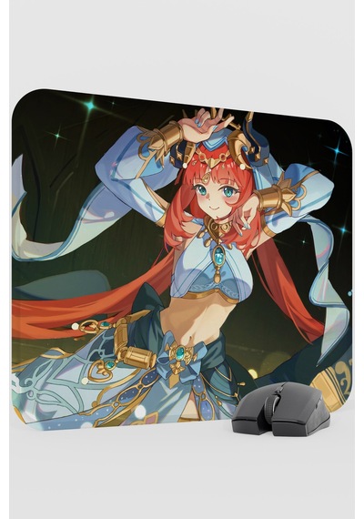 Nilou Genshin Impact Anime Gacha V1 - 48x40 Xl Gaming Mouse Pad Fare Altlığı