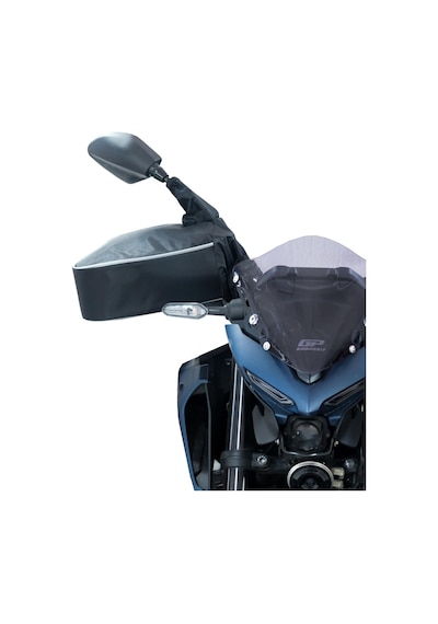 GP Kompozit Universal Naked / Max Scooter El Korumalı Rüzgarlık Siyah