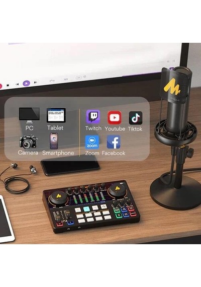 Maonocaster Ame2 Ses Arayüzü Ve Podcast Ekipmanı