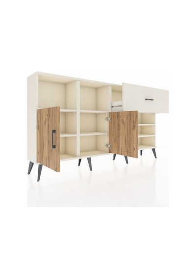 Arges Konsol 6 Raflı Tek Çekmeceli 2 Kapaklı 176x30x99 Aytaşı-çam/aytaşı Atlas Çam/aytası - Aytası Arges Konsol 6 Raflı Tek Çekmeceli 2 Kapaklı 176x30x99 Aytaşı-çam/aytaşı Atlas Çam/aytası - Aytası