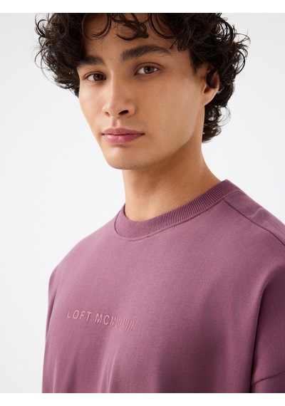 Crop Erkek Tshirt K.kol Bordo