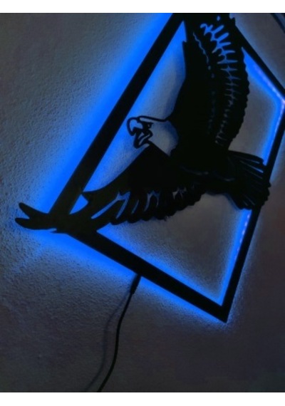 Kartal Led Işıklı Tablo