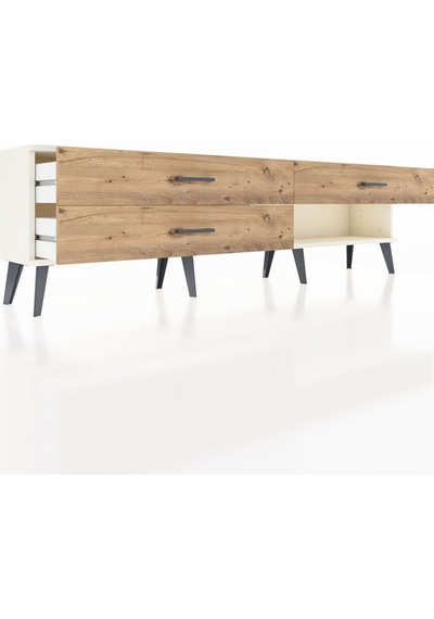 Arges Tv Ünitesi 3 Çekmeceli 176x30x51 Aytaşı-aytaşı/çam Aytası/atlas Çam Arges Tv Ünitesi 3 Çekmeceli 176x30x51 Aytaşı-aytaşı/çam Aytası/atlas Çam