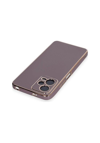 Muratech Newface Xiaomi Poco X5 5g Kılıf Volet Silikon - Mor