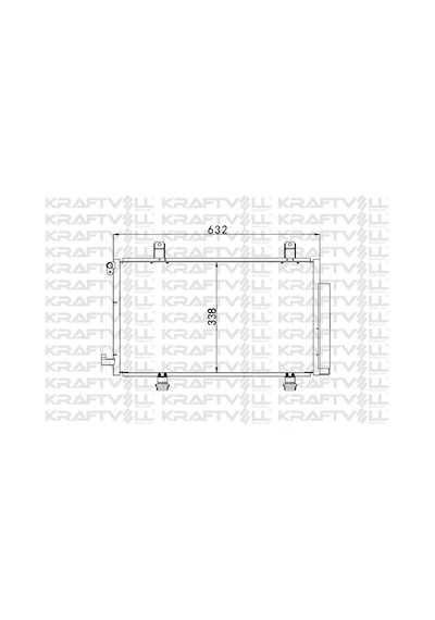 Klıma Radyatoru Fıat Sedıcı 1.6 16v 06 Suzukı Sx4 06 Kraftvoll 08060095