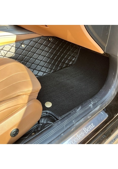 Mercedes-benz E Serisi Tüm Seriler Aracına Özel 8d Çift Katmanlı Havuzlu Paspas Takımı Siyah