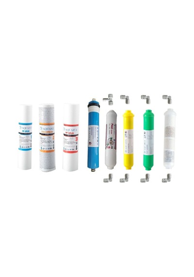 Aquafly Su Arıtma Filtresi 8Li Takım Arıtıcı Filtresi Bio-Ceramic