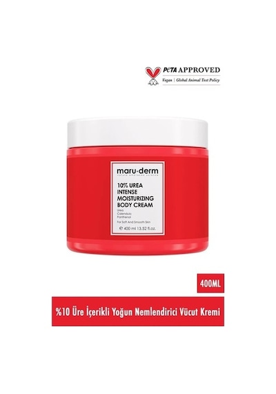 Maruderm %10 Urea Intense Moisturizing Body Cream 400 Ml W