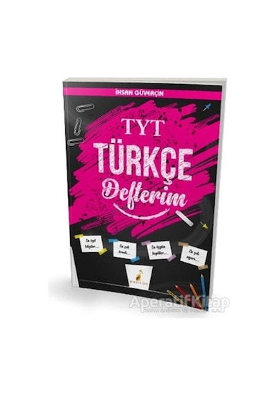 YKS TYT Türkçe Defterim  -  İhsan Güverçin  -  Pelikan Yayınları