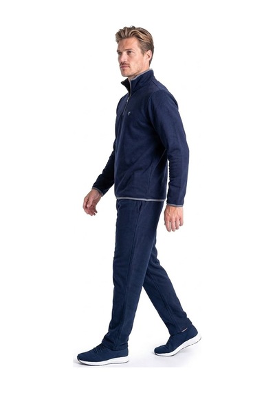 Pierre Cardin 6162 Erkek Uzun Kollu Quarter Zip Eşofman Takımı-lacivert