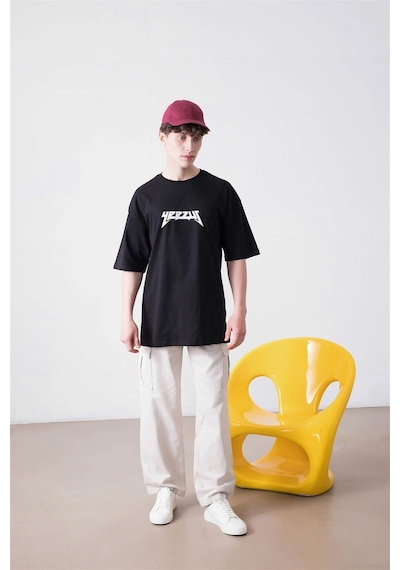Startmore Unisex God Wants You Yeezus Siyah Tshirt Siyah