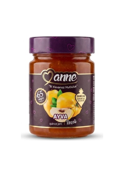 Ayva Reçeli %65 Meyveli 400 Gr