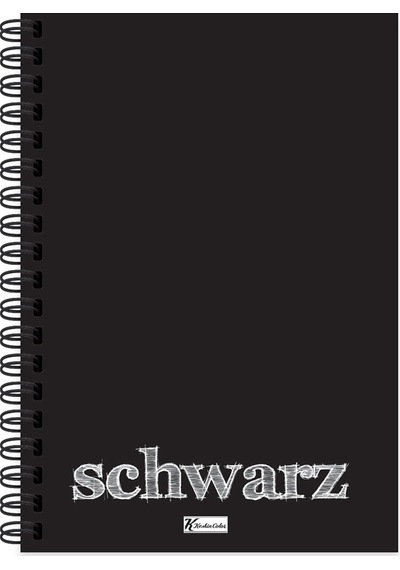 Keskin Color Defter Plastik Kapak Spiralli Schwarz 14x20 40 Yp Düz 350510-99 Çok Renkli