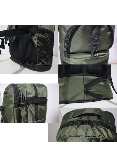 Bag Trend Bt Kamp Çantası 45 Litre Sırt Çantası Körüklü Trekking Outdoor Su Geçirmez 5 Gözlü Astarlı Yeşil
