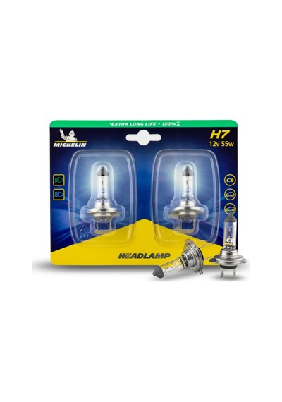 Michelin Mc32293 12volt 55watt 1500 Lümen H7 2 Li Halojen Far Seti