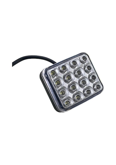 Frıstom 12v-24v Geri Vites Lambası Beyaz 16 Ledli 78 68 Mm E9