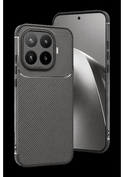 Mi 17t Pro Auto Focus Karbon Kapak - Gri Bz8683140946975