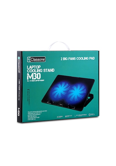 Classone M30 Çift Fanlı 14" - 17" Gaming Notebook Soğutucu