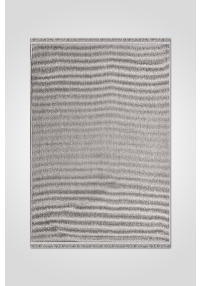 Ecolle Modern Halı Dayanıklı, Yumuşak Dokulu, Dokuma Taban, Tozumaz Gri