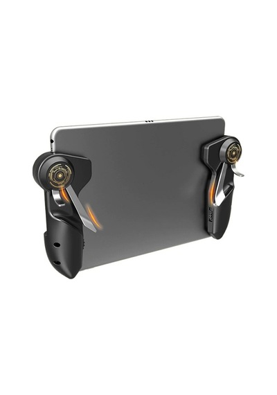 Memo Akpad6k Apple Uyumlu iPad Tablet Için 6 Parmak Tetik Pubg Mobile Joystick - Siyah