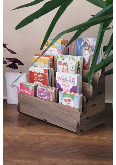 Mini Lucky Montessori Çocuk Kitaplığı 4 Raflı Ahşap Çocuk Odası Kitaplık Masaüstü Mini Kitaplık Ceviz - 570895571 Ceviz Mini Lucky Montessori Çocuk Kitaplığı 4 Raflı Ahşap Çocuk Odası Kitaplık Masaüstü Mini Kitaplık Ceviz - 570895571 Ceviz
