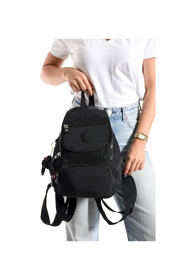 571 Collections Ultra Hafif Çok Cepli Küçük Boy Sırt Çantası Unisex Siyah Model: 571-4g Siyah