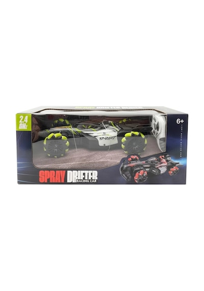 Uzaktan Kumandalı Spray Drift Yarış Arabası Şarjlı Ve Işıklı Sarı
