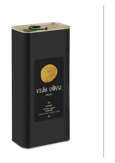 Vals Olive Premium Erken Hasat Soğuk Sıkım Naturel Zeytinyağı 4 L