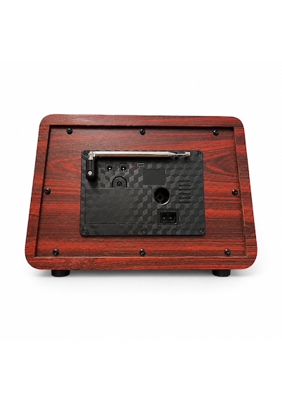 Ultratekno R-2066bt Şarjlı Nostaljik Radyo Bluetooth Usb Tf Kart Type-c Fm Am Sw 3 Bant Retro Radyo