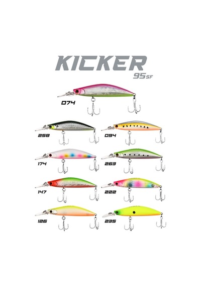 Fujin Kicker Sf 95mm 13.5gr Maket Balık