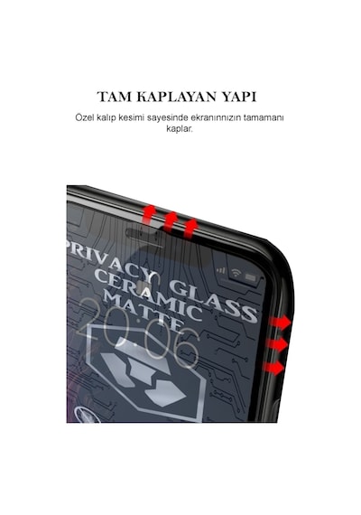 Samsung Uyumlu Galaxy S21 Fe Tam Kaplayan Mat Seramik Hayalet Ekran Koruyucu