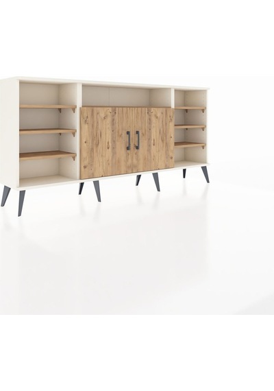 Arges Konsol 8 Raflı 2 Kapaklı 176x30x83 Aytaşı-çam/çam Çam/çam Arges Konsol 8 Raflı 2 Kapaklı 176x30x83 Aytaşı-çam/çam Çam/çam