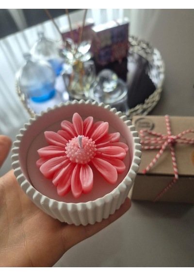 Papatyalı Özel Tasarım Mum
