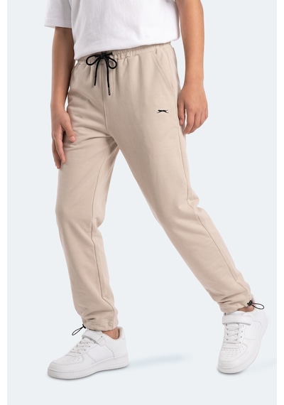 Slazenger Punto Unisex Çocuk Bej Eşofman Altı