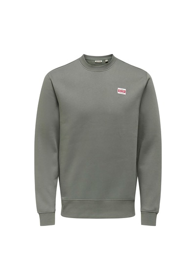 Only & Sons Dawson Erkek Yeşil Sweatshirt - 22033193 Yeşil