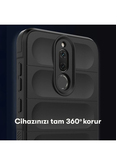 Cosmotex Newface Huawei Mate 10 Lite Kılıf Optimum Silikon - Siyah