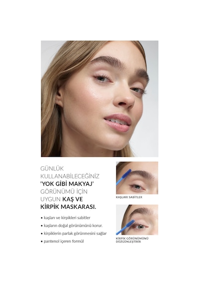 Avon Clear Mascara Kaş ve Kirpik Maskarası Şeffaf