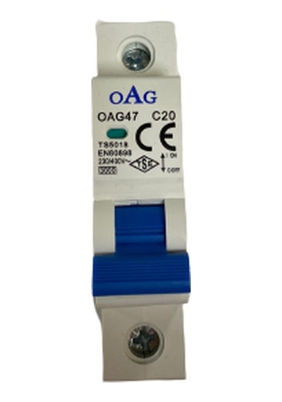 Oag Otomatik Sigorta 1x20 A 3Ka