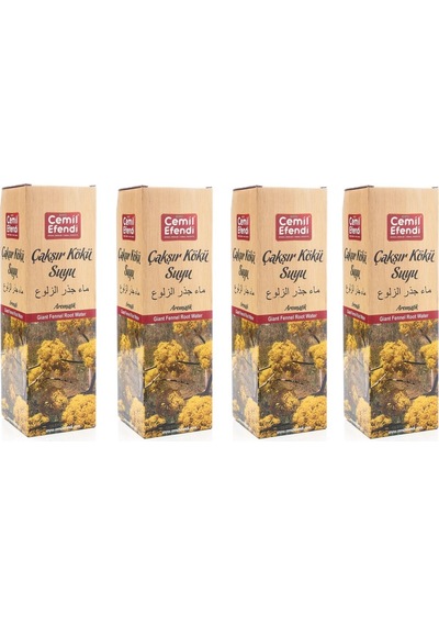 Attar Dünyası Cemilefendi Çakşır Kökü Suyu 1 Litre 4 Adet