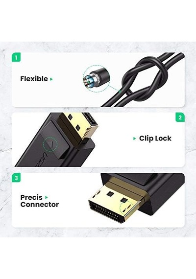 Display Port To Hdmı 4k Dönüştürücü Adaptör