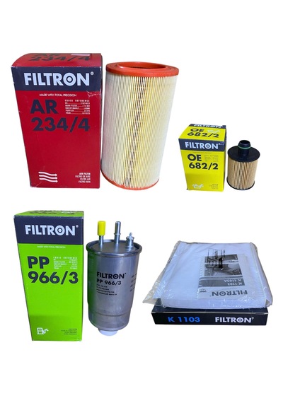 Filtron Fiat Bravo 1.6 Dizel Filtre Bakım Seti 2007-2015 4lü Set