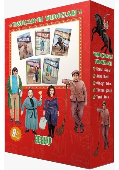 Yeşilçam In Yıldızları Kutulu 5 Kitap/ebru Tulum/acayip