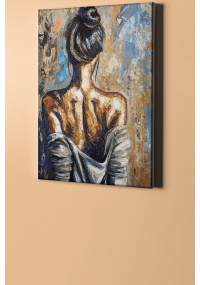 Webstyle Sayılarla Boyama Seti Kasnaklı Yorgun Kadın 2 60 X 75 Cm