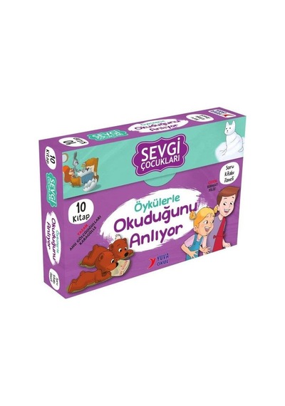 Sevgi Çocukları Öykülerle Okuduğunu Anlıyor Seti 10 Kitap
