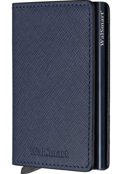 Walsmart Slim Safiano Akıllı Mekanizmalı Cüzdan Hakiki Deri