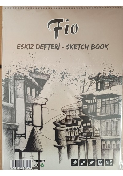 A3 Eskiz Defteri Karakalem Defteri, Kaligrafi