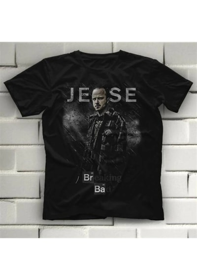 Startmore Breaking Bad Heisenberg Siyah Unisex Tişört T-shirt Siyah