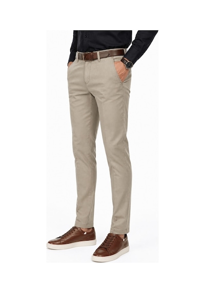 Amaro Erkek Kanvas Pantolon Regular Kalıp Yazlık Bgl-st05392 Taş