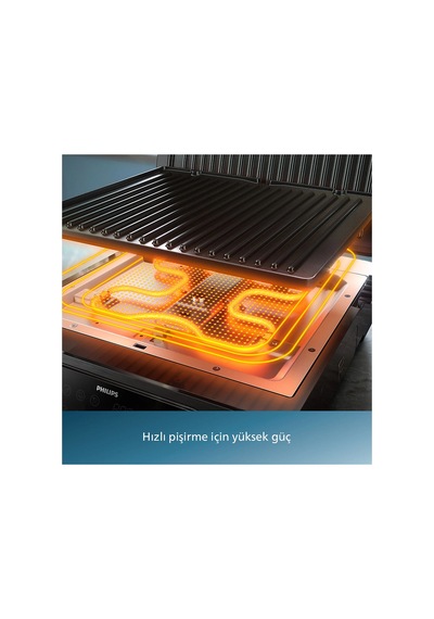 Philips 7000 Serisi Izgara Ve Tost Makinesi Hd6307